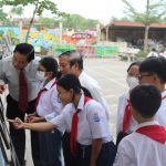 Ban lãnh đạo trung tâm Nghiên cứu và Phát triển môi trường sức khỏe (CHERAD) đã tổ chức thành công Lễ trao giải và Vinh danh cho các em học sinh THCS trên địa bàn 2 xã Bách Thuận và An Tân thuộc tỉnh Thái Bình